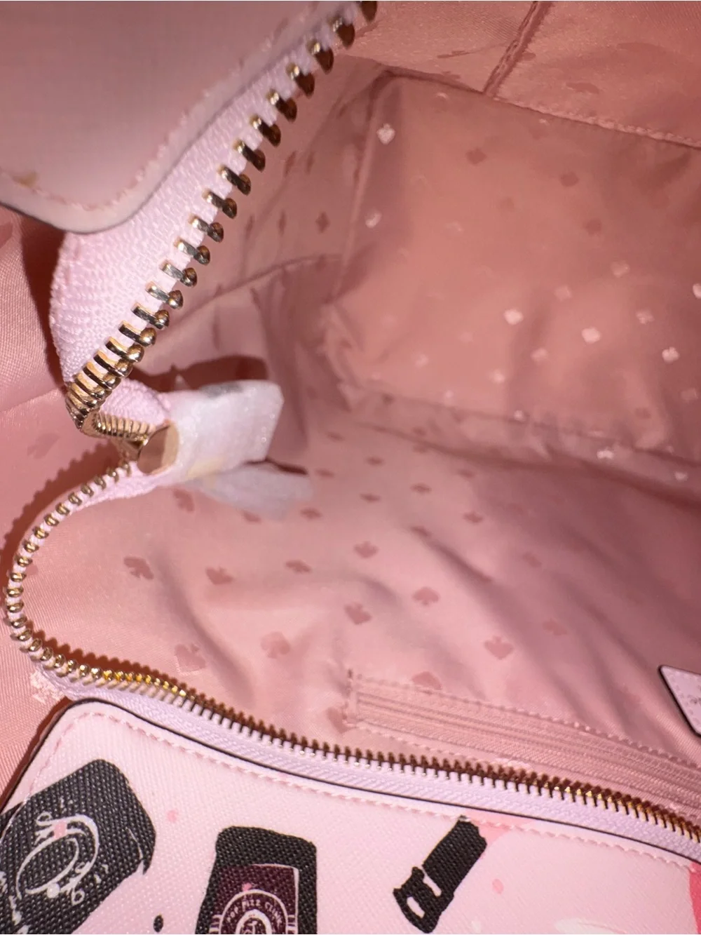 Kate Spade Shore Street Margareta Champagne Tote (WKR00218/K4887)